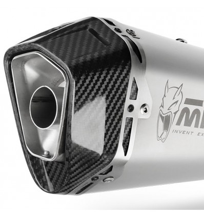 Terminale Mivv Delta Race Inox per Moto Guzzi V100 Mandello