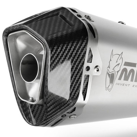 Terminale Mivv Delta Race Inox per Moto Guzzi V100 Mandello