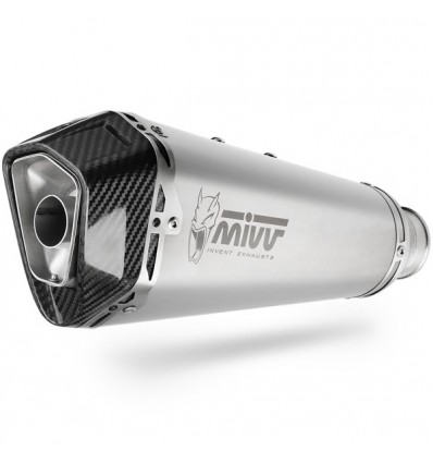 Terminale Mivv Delta Race Inox per Moto Guzzi V100 Mandello
