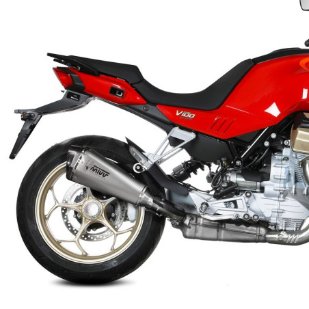 Terminale Mivv Delta Race Inox per Moto Guzzi V100 Mandello