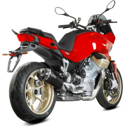 Terminale Mivv Delta Race Inox Black per Moto Guzzi V100 Mandello Terminale Mivv Delta Race Inox Black per Moto Guzzi V100 Mandello