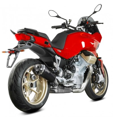 Terminale Mivv Delta Race Inox Black per Moto Guzzi V100 Mandello Terminale Mivv Delta Race Inox Black per Moto Guzzi V100 Mandello