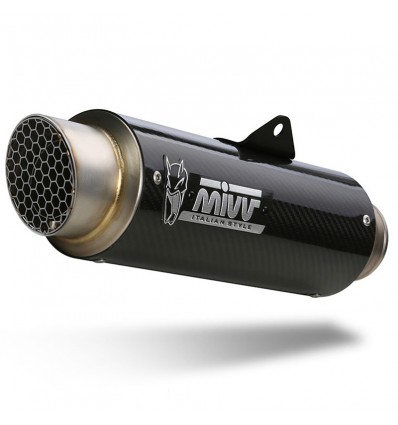 Terminale Mivv GP Pro Carbon per Moto Guzzi V100 Mandello