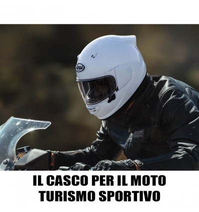 Casco Arai Quantic Ray nero, rosso e bianco Casco Arai Quantic Ray nero, rosso e bianco