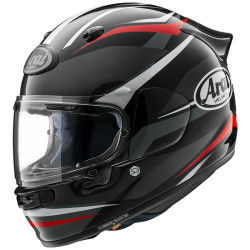 Casco Arai Quantic Ray nero, rosso e bianco