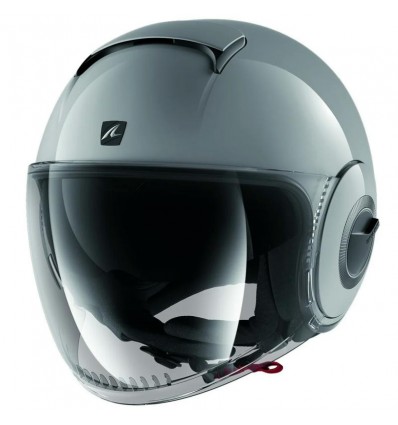 Casco Shark Nano monocolore grigio pastello