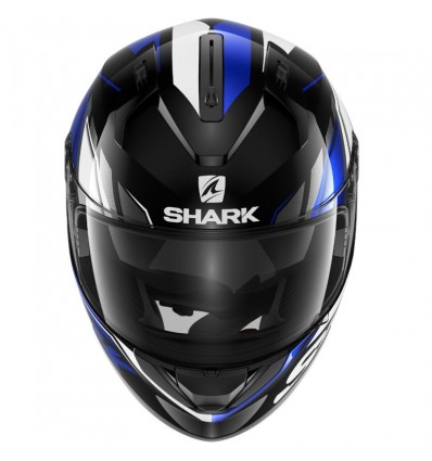Casco Shark Helmets Ridill grafica Phaz nero, blu e bianco Casco Shark Helmets Ridill grafica Phaz nero, blu e bianco