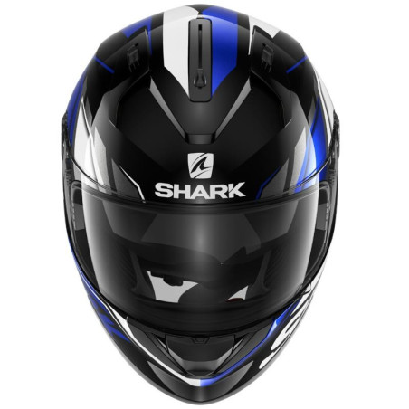 Casco Shark Helmets Ridill grafica Phaz nero, blu e bianco Casco Shark Helmets Ridill grafica Phaz nero, blu e bianco