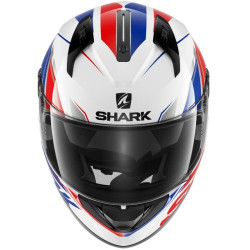 Casco Shark Helmets Ridill grafica Phaz bianco, blu e rosso Casco Shark Helmets Ridill grafica Phaz bianco, blu e rosso