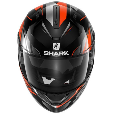 Casco Shark Helmets Ridill grafica Phaz nero, arancio e bianco Casco Shark Helmets Ridill grafica Phaz nero, arancio e bianco