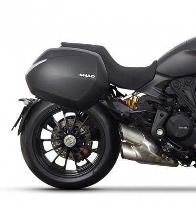 Portavaligie laterale Shad 3P su Ducati Diavel 1260 Portavaligie laterale Shad 3P su Ducati Diavel 1260