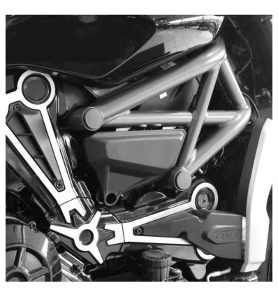 Tappi telaio Puig per Ducati Diavel e XDiavel Tappi telaio Puig per Ducati Diavel e XDiavel