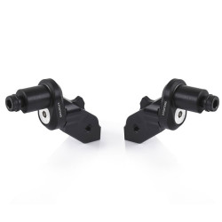 Adattatori Rizoma PE721B regolabili per pedivelle pilota su Ducati Diavel 1260 Adattatori Rizoma PE721B regolabili per pedivelle pilota su Ducati Diavel 1260