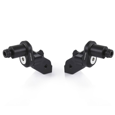 Adattatori Rizoma PE721B regolabili per pedivelle pilota su Ducati Diavel 1260 Adattatori Rizoma PE721B regolabili per pedivelle pilota su Ducati Diavel 1260
