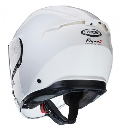 Casco Jet Caberg Flyon II bianco lucido Casco Jet Caberg Flyon II bianco lucido