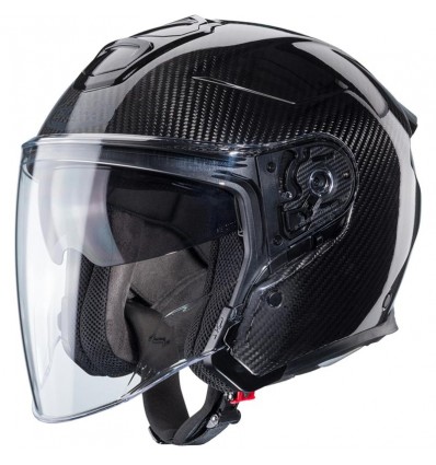 Casco Jet Caberg Flyon II Carbon lucido Casco Jet Caberg Flyon II Carbon lucido