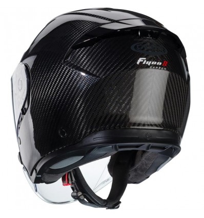 Casco Jet Caberg Flyon II Carbon lucido Casco Jet Caberg Flyon II Carbon lucido