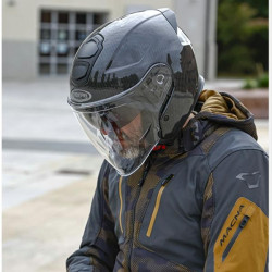 Casco Jet Caberg Flyon II Carbon lucido Casco Jet Caberg Flyon II Carbon lucido
