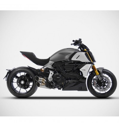 Terminale doppio Slip On Zard per Ducati Diavel 1260 dal 2021 Terminale doppio Slip On Zard per Ducati Diavel 1260 dal 2021