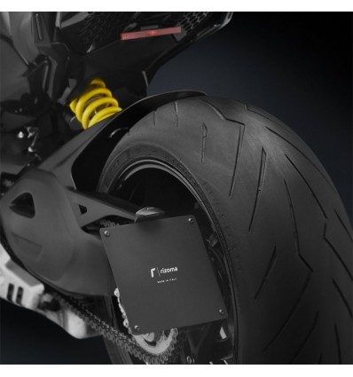 Kit portatarga laterale regolabile Rizoma Outside per Ducati Diavel V4 Kit portatarga laterale regolabile Rizoma Outside per Ducati Diavel V4
