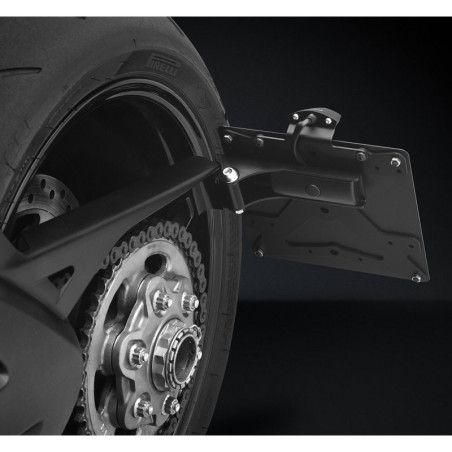 Kit portatarga laterale regolabile Rizoma Outside per Ducati Diavel V4 Kit portatarga laterale regolabile Rizoma Outside per Ducati Diavel V4