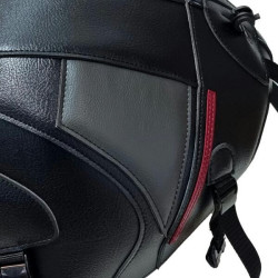 Copriserbatoio Bagster per Yamaha XSR 900 dal 2022 in similpelle nero e grigio Copriserbatoio Bagster per Yamaha XSR 900 dal 2022 in similpelle nero e grigio