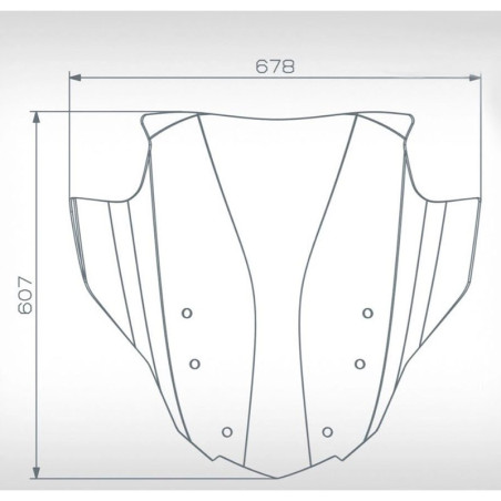 Cupolino Wunderlich Marathon per BMW K1600 GT, GTL, B e Grand America Cupolino Wunderlich Marathon per BMW K1600 GT, GTL, B e Grand America