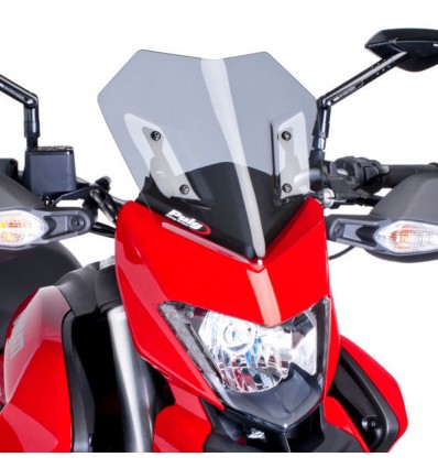 Cupolino Puig Naked per Ducati Hypermotard 821 fume chiaro Cupolino Puig Naked per Ducati Hypermotard 821 fume chiaro