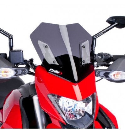 Cupolino Puig Naked per Ducati Hypermotard 821 fume scuro Cupolino Puig Naked per Ducati Hypermotard 821 fume scuro