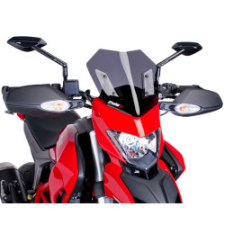 Cupolino Puig Naked per Ducati Hypermotard 821 fume scuro Cupolino Puig Naked per Ducati Hypermotard 821 fume scuro
