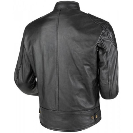 Giacca da moto in pelle Moore Race 2 nera Giacca da moto in pelle Moore Race 2 nera