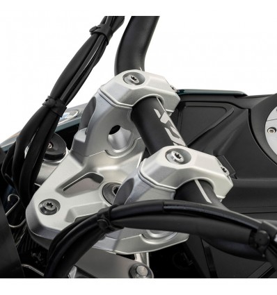 Riser Wunderlich rialzati e arretrati per manubri BMW R1300 GS Riser Wunderlich rialzati e arretrati per manubri BMW R1300 GS