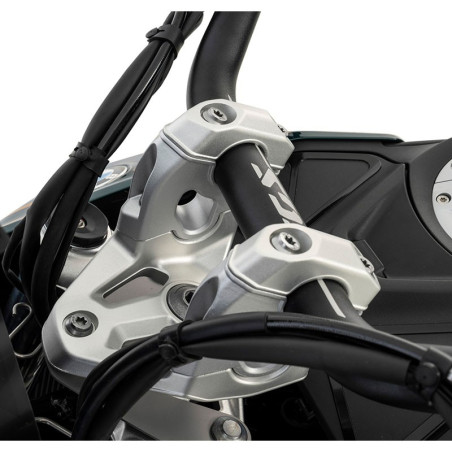 Riser Wunderlich rialzati e arretrati per manubri BMW R1300 GS Riser Wunderlich rialzati e arretrati per manubri BMW R1300 GS