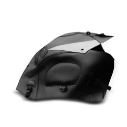 Copriserbatoio Bagster per Honda XL 1000 V Varadero 99-11 in similpelle nero e triangolo antracite