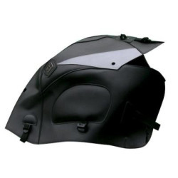 Copriserbatoio Bagster per Honda XL 1000 V Varadero 99-11 in similpelle nero e triangolo ardesia