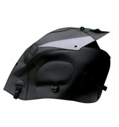 Copriserbatoio Bagster per Honda XL 1000 V Varadero 99-11 in similpelle nero e triangolo ardesia