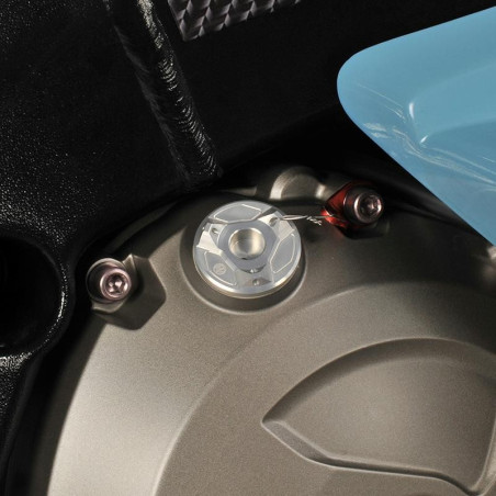 Tappo olio Wunderlich con livello per BMW R1300 GS, S1000 RR... Tappo olio Wunderlich con livello per BMW R1300 GS, S1000 RR...