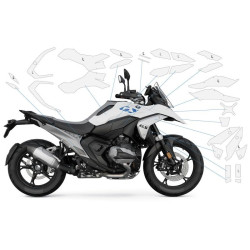 Set completo pellicole protettive Wunderlich per BMW R1300 GS Set completo pellicole protettive Wunderlich per BMW R1300 GS