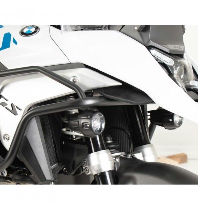 Staffa per faretti originali BMW con paraserbatoio Hepco & Becker su R1300 GS Staffa per faretti originali BMW con paraserbatoio Hepco & Becker su R1300 GS