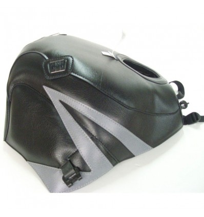 Copriserbatoio Bagster per Kawasaki ZZR 1100 90-92 in similpelle nero e grigio Copriserbatoio Bagster per Kawasaki ZZR 1100 90-92 in similpelle nero e grigio