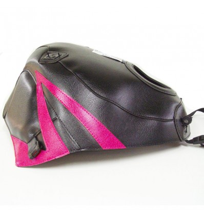 Copriserbatoio Bagster per Kawasaki ZZR 1100 90-92 in similpelle nero e fucsia Copriserbatoio Bagster per Kawasaki ZZR 1100 90-92 in similpelle nero e fucsia