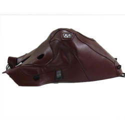 Copriserbatoio Bagster per Kawasaki ZZR 1100 93-01 in similpelle bordeaux scuro