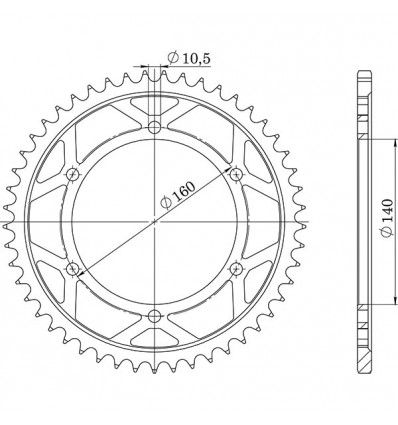Kit catena corona e pignone DID per Kawasaki ZZR 1100 90-92 Kit catena corona e pignone DID per Kawasaki ZZR 1100 90-92