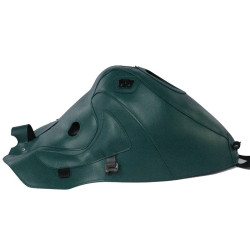 Copriserbatoio Bagster per Kawasaki ZZR 1100 93-01 in similpelle verde scuro