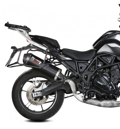 Terminale Mivv Oval carbonio per Benelli TRK 702 e 702X Terminale Mivv Oval carbonio per Benelli TRK 702 e 702X