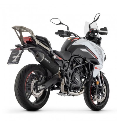 Terminale Arrow Indy Race Titanium Carbon End per Benelli TRK 702 e TRK 702X Terminale Arrow Indy Race Titanium Carbon End per Benelli TRK 702 e TRK 702X