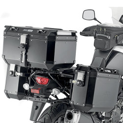 Portavaligie laterale Givi PL ONE-FIT Monokey Cam-Side per Suzuki V-Strom 1050/XT/DE Portavaligie laterale Givi PL ONE-FIT Monokey Cam-Side per Suzuki V-Strom 1050/XT/DE