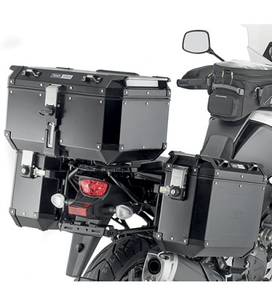 Portavaligie laterale Givi PL ONE-FIT Monokey Cam-Side per Suzuki V-Strom 1050/XT/DE Portavaligie laterale Givi PL ONE-FIT Monokey Cam-Side per Suzuki V-Strom 1050/XT/DE