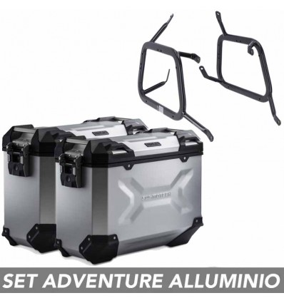 Kit valigie SW-Motech Trax Adv alluminio per Suzuki V-Strom 1050 DE