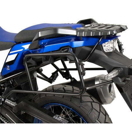 Telai laterali neri Hepco & Becker per Suzuki V-Strom 1050 DE Telai laterali neri Hepco & Becker per Suzuki V-Strom 1050 DE